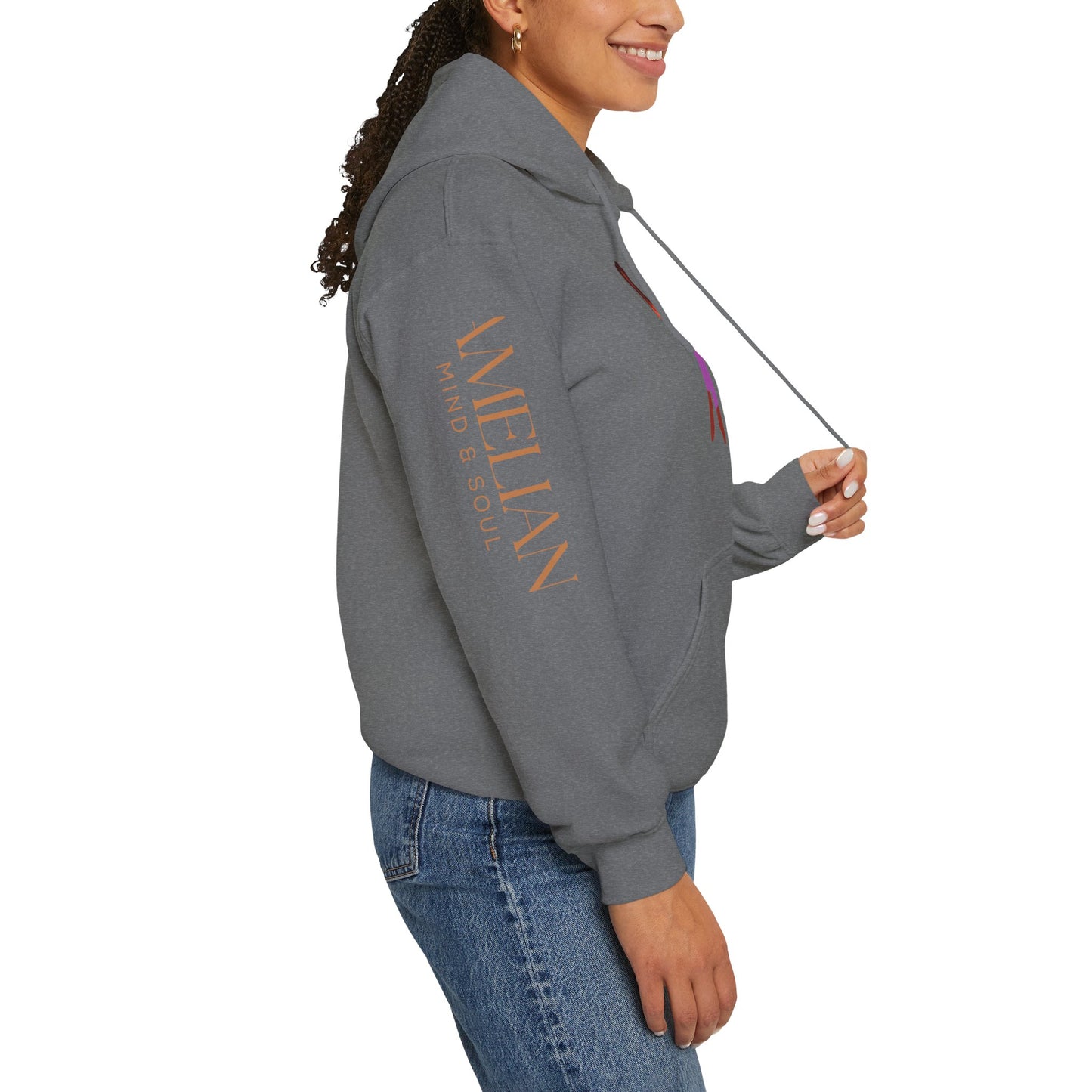 Hooded Sweatshirt - Super Mom Design