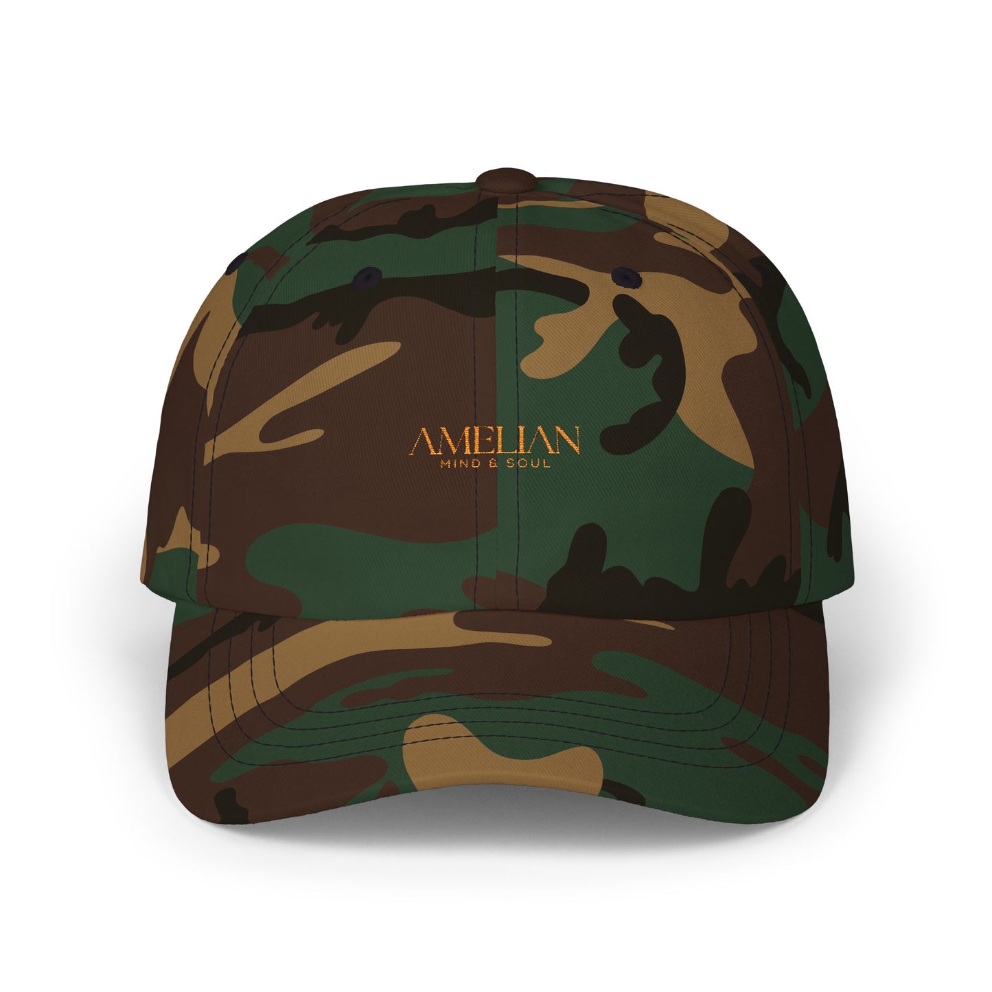 Amelian (No logo) Classic Dad Cap -  Adjustable Hat for Casual Style