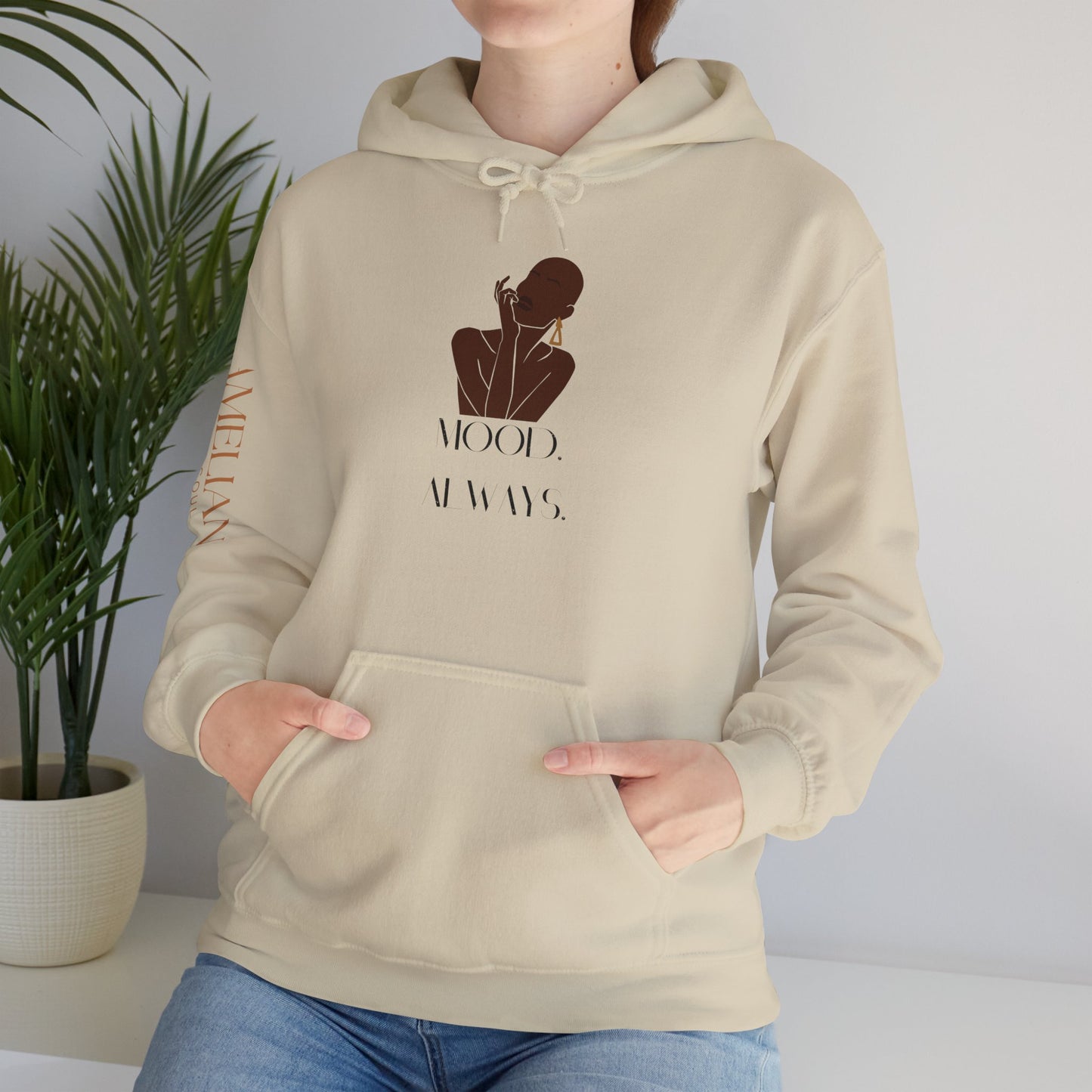 Hooded Sweatshirt 'Mood Always'